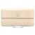 Chanel wallet Beige Leather  ref.502484