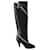 Céline Zip Nappa black leather boots  ref.502490