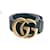 Gucci Cinturones Negro Cuero  ref.502555