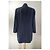 Blazer Jaeger in seta blu - vista 3