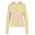 Bottega Veneta Zip Front Mock Neck Sweater White  ref.502951
