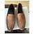 Paar Baldinini-Loafer aus hellbraunem Kamelwildleder Beige Karamell - Ansicht 6