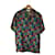 Gucci 20Camisa de Boliche Psicodélica SS / GG / Camisa de Manga Curta / 44 / Seda / Multicolorido Multicor  ref.503449