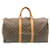 Louis Vuitton Keepall 50 Marrom Lona  ref.503859