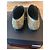 Tatoosh coppia di traversine mocassino con paillettes bicolore nere e oro Nero D'oro - vista 4