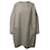 Chloé Oversized Knit Coat in Cream Cashmere White Wool  ref.504331
