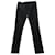Karl Lagerfeld Calça jeans com estampa de estrelas metalizada em algodão preto  ref.504344