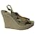 Jimmy Choo Polar Python Print Espadrille Wedges in Multicolor Leather Multiple colors  ref.504346