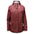 Barbour Headland Jacket in Burgundy Waterproof Canvas Dark red Cloth  ref.504351