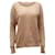 Vince Quilted Sweater in Pink Cashmere Wool  ref.504392