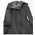 Giorgio Armani A-Line Coat in Black Polyester - view 3