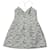 Alice + Olivia Tayla Blumen-Minikleid aus Polyester mit blauem Druck  ref.504426