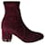 Valentino Ankle Boots Purple Deerskin  ref.504712