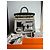 Sac à dépêches Hermès Hermes Haut a Courroies 40 Cargo canvas H/vitello Evercalf nero - vista 4