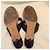 Burberry Sandales/mules à petits talons noirs et nova check - vue 5