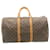 Louis Vuitton Keepall 50 Brown Cloth  ref.505548