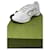 Baskets homme taille Gucci Run 11,5 Synthétique Blanc  ref.505696