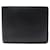 Christian Dior DIOR HOMME WALLET COIN CARD HOLDER BLACK GRAINED LEATHER BLACK WALLET  ref.505759