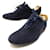 Hermès HERMES SHOES SNEAKERS QUICK H 45.5 NAVY BLUE SUEDE SNEAKERS SHOES  ref.505813