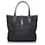 Gucci Black GG Canvas Jackie Piston Lock Tote Bag Leather Cloth Pony-style calfskin Cloth  ref.505956