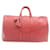Louis Vuitton Keepall 45 Red Leather  ref.506145