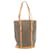 Bucket Balde Louis Vuitton GM Cinza Lona  ref.506182