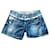 Pepe Jeans Girl Shorts White Blue Light blue Denim  ref.506318