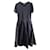 Moncler vestido de verão azul marinho Nylon  ref.506442