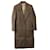 Joseph Captain Giant Chevron Coat in Brown Wool  ref.506540