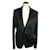 ROCHAS New blazer preto com etiqueta T48 italien Poliamida  ref.506967