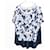 Georges Rech Knitwear White Blue Navy blue Silk Cotton  ref.507092