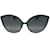 occhiali da sole fendi cat eye new Nero Gold hardware Metallo  ref.507270