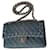 Chanel Timeless classic medium denim lined flap Blue  ref.507436
