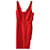 SéZane Tuta elegante mai indossata Rosso Poliestere  ref.507967