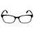 Alexander McQueen Square Acetate Optical Glasses Black Cellulose fibre  ref.508427