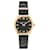 Versace Hellenyium Leather Watch Golden Metallic  ref.508496
