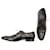 Chaussures Louis Vuitton en cuir spazzolato marron  ref.508513