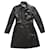 Max & Co Trench-coat en cuir véritable Noir  ref.508714