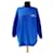 Ganni Tricots Coton Polyester Bleu  ref.508837