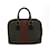 Céline CELINE black leather gray red tweed fabric doctor camera top handle hand bag Grey  ref.508972