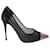 Zapatos Tom Ford negros con puntera rosa Lienzo  ref.508978