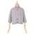*[Occasion] Burberry London cardigan pull en tricot torsadé uni femme gris taille 1 (Équivalent S) Laine  ref.509103