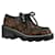Louis Vuitton zapatos con plataforma LV Beaubourg Castaño Cuero  ref.509140
