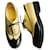 Chanel Derby, Scarpe brogue Nero Beige Pelle