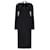 Autre Marque OTOÑO de Chloé 2015 Vestido de pasarela de lana y cachemir de RTW Negro  ref.509178