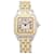 NEUE CARTIER PANTHERE PM GOLD & STAHLUHR 22 UHR MM QUARZGOLD Silber  ref.509499