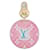 Louis Vuitton LV Illustre Taschenanhänger neu Pink Leder  ref.510252