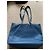 Autre Marque Borsa tote Prada in pelle blu - vista 2
