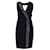 Emporio Armani Beaded Evening Dress in Navy Blue Polyester  ref.510695