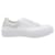 Alexander McQueen Deck Lace-up Plimsoll Sneakers in White Cotton  ref.510705
